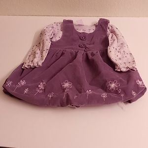 Pumpkin Patch  size 24M purple-white colors. (B14) C (P)